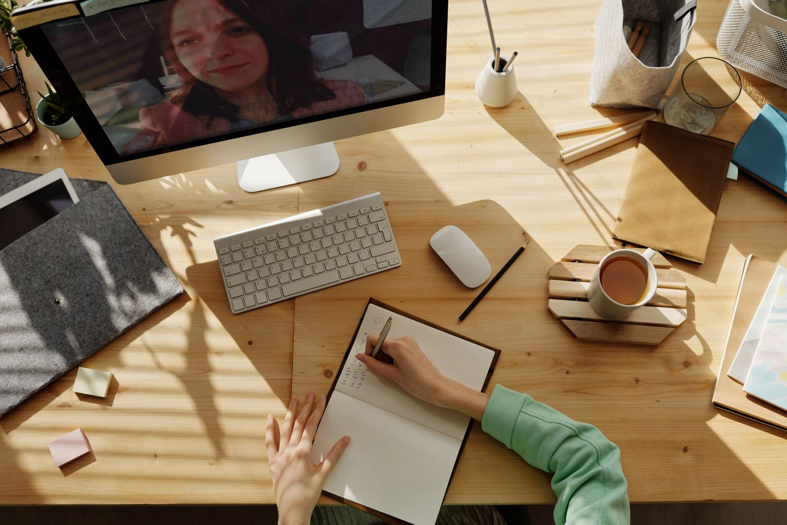 An online workers' compensation training course open on a desk